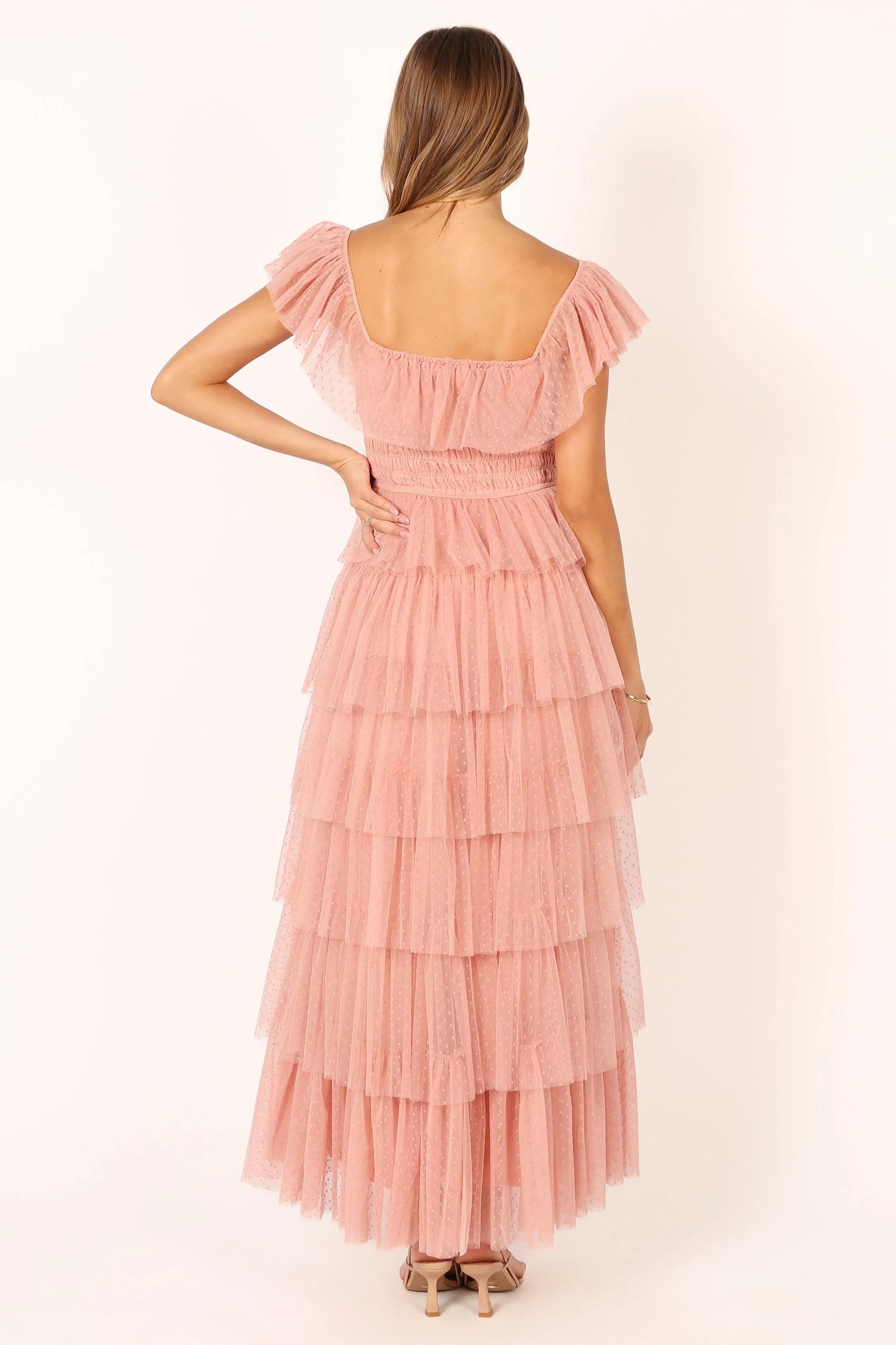 Belle Maxi Dress Blush