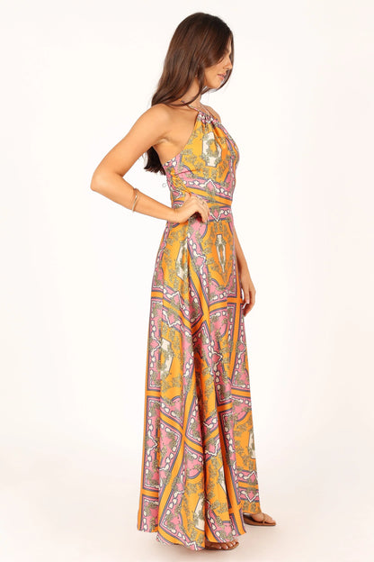 Amara Maxi Dress Tangerine