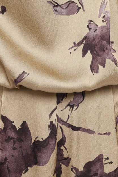 Savannah Jumpsuit Gold Floral