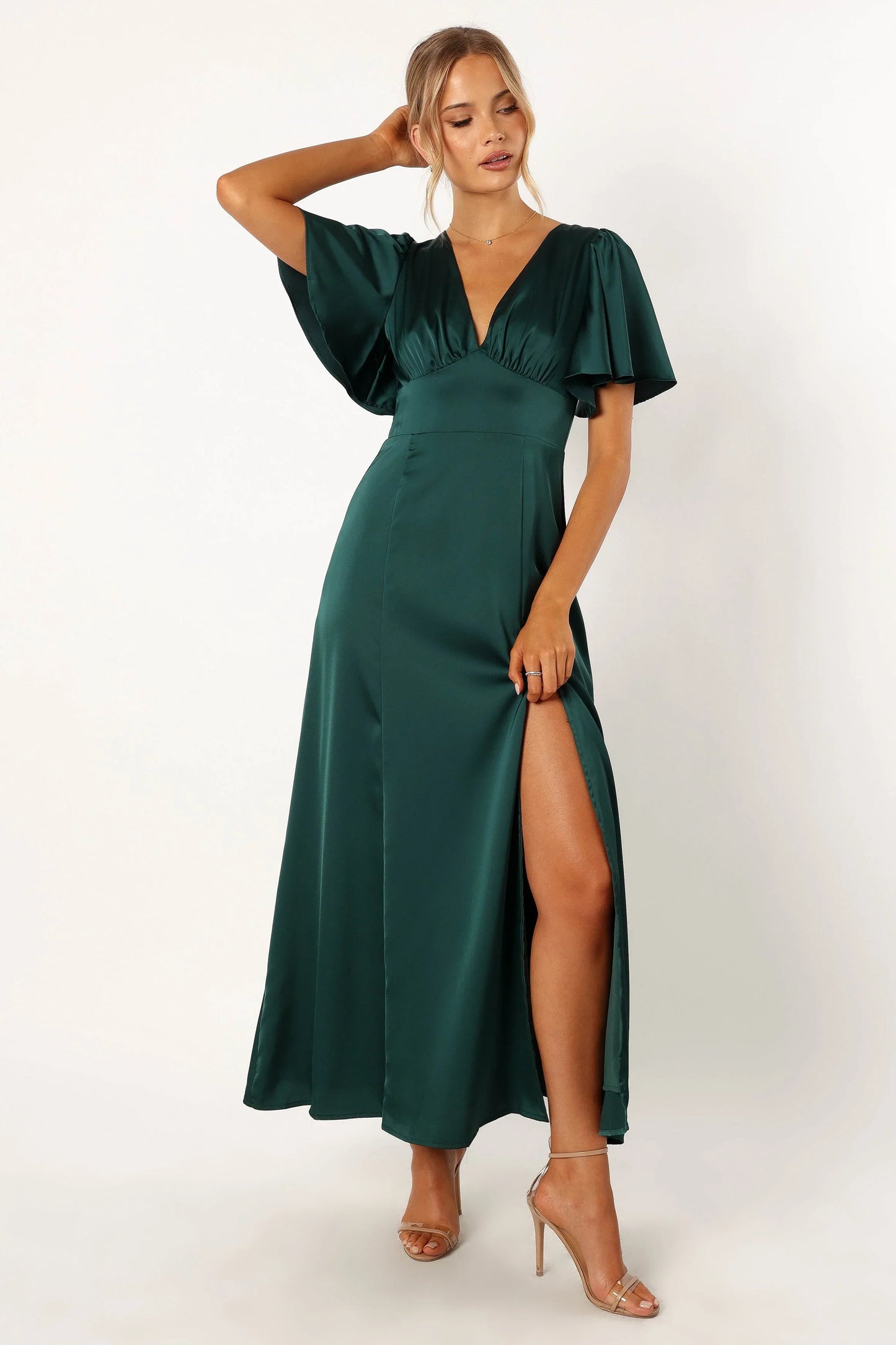 Casper Maxi Dress Hunter Green