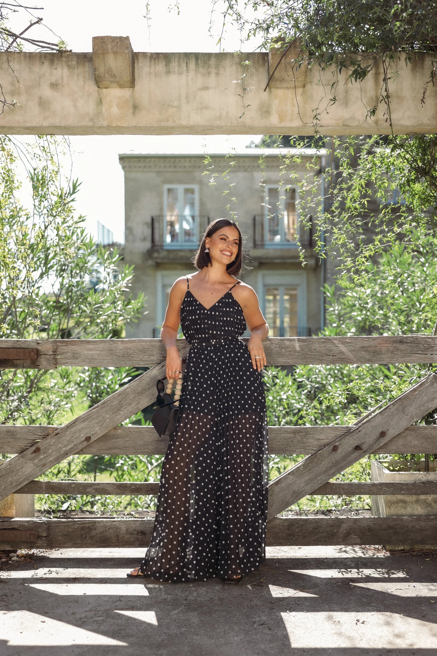 Hilary Wide Leg Jumpsuit Black