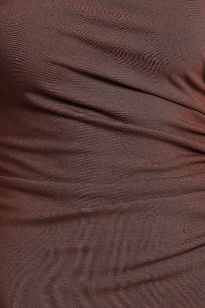 Lioren Midi Dress Brown