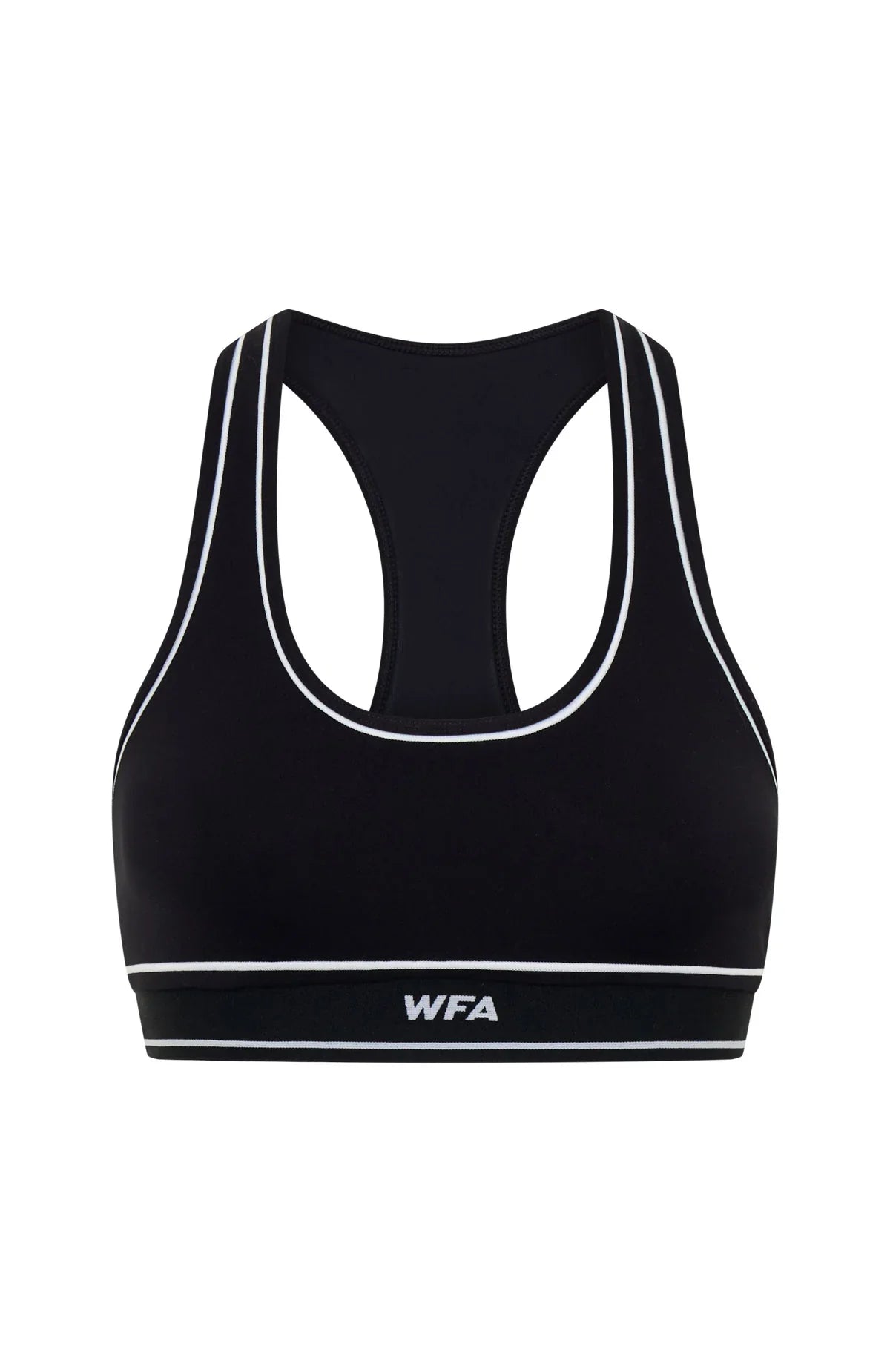 Regimen Sports Bra Black White