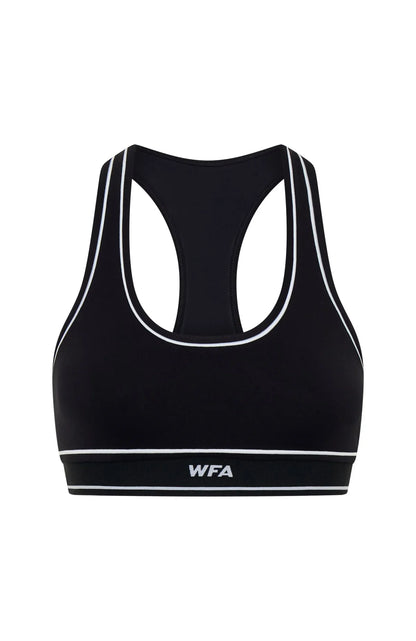 Regimen Sports Bra Black White