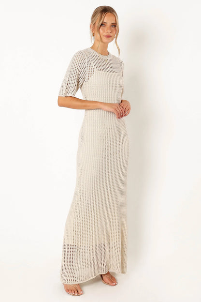 Hollie Maxi Dress Cream