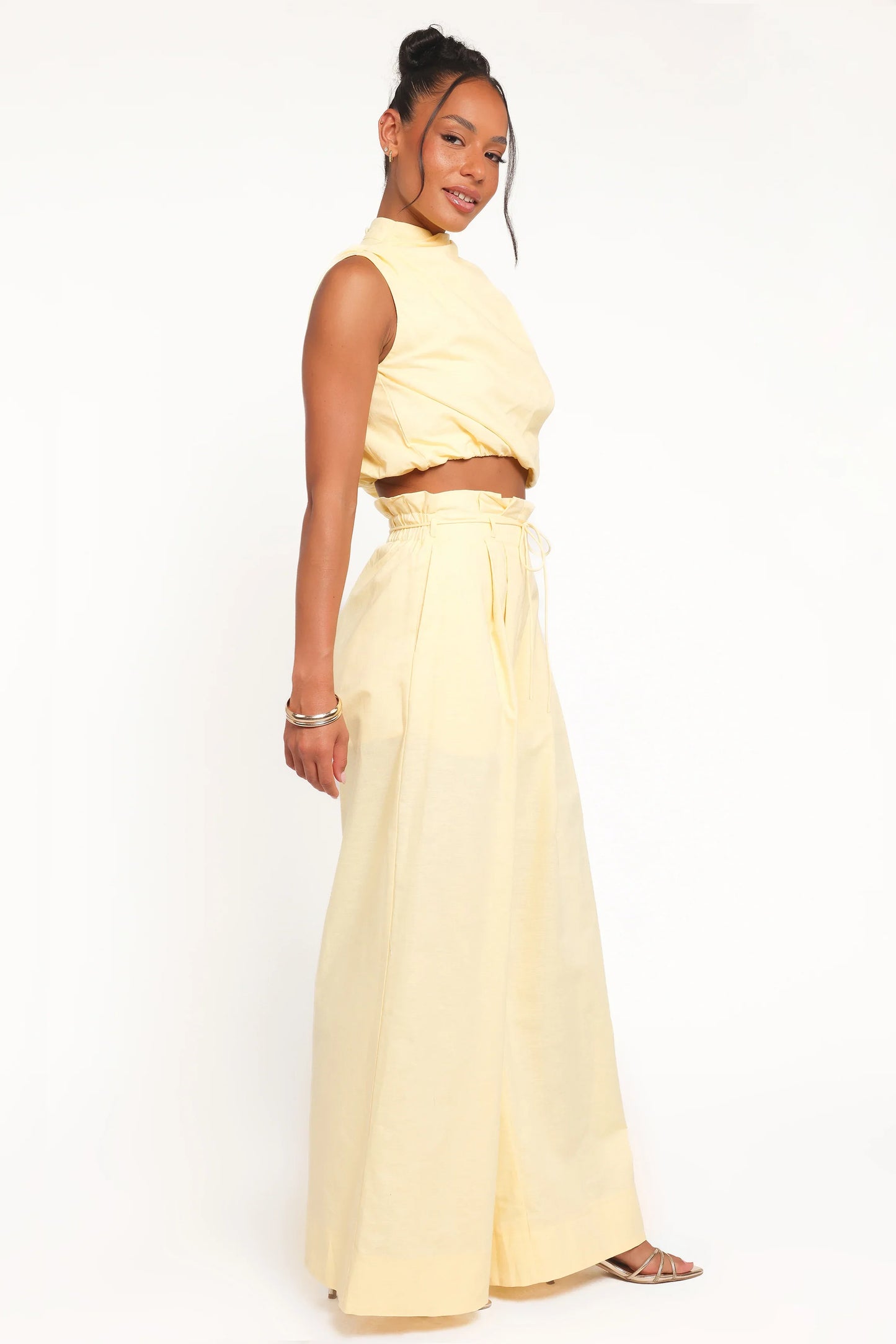 Althea Pant Set Yellow