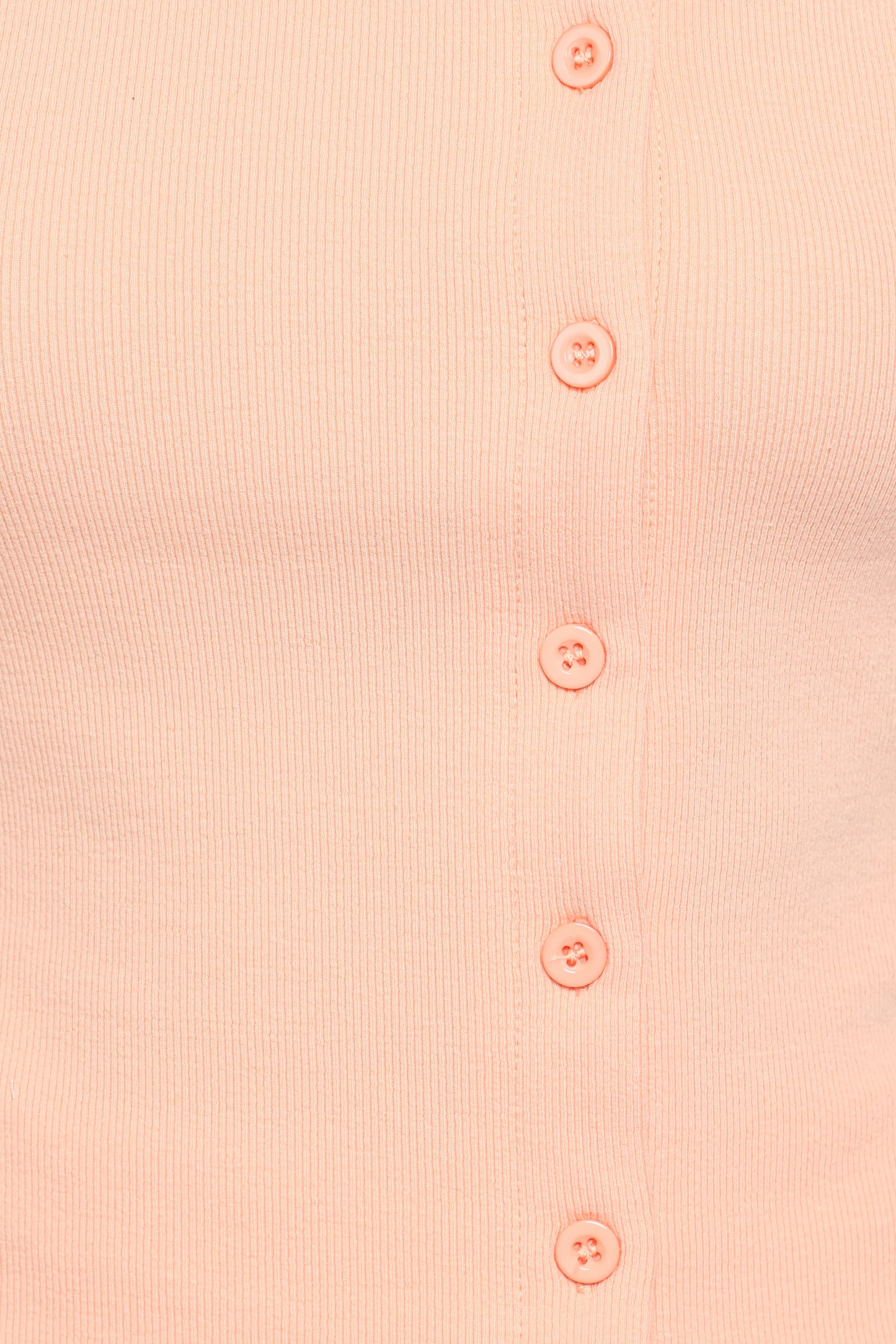 Tatum Asymmetrical Knit Top Coral