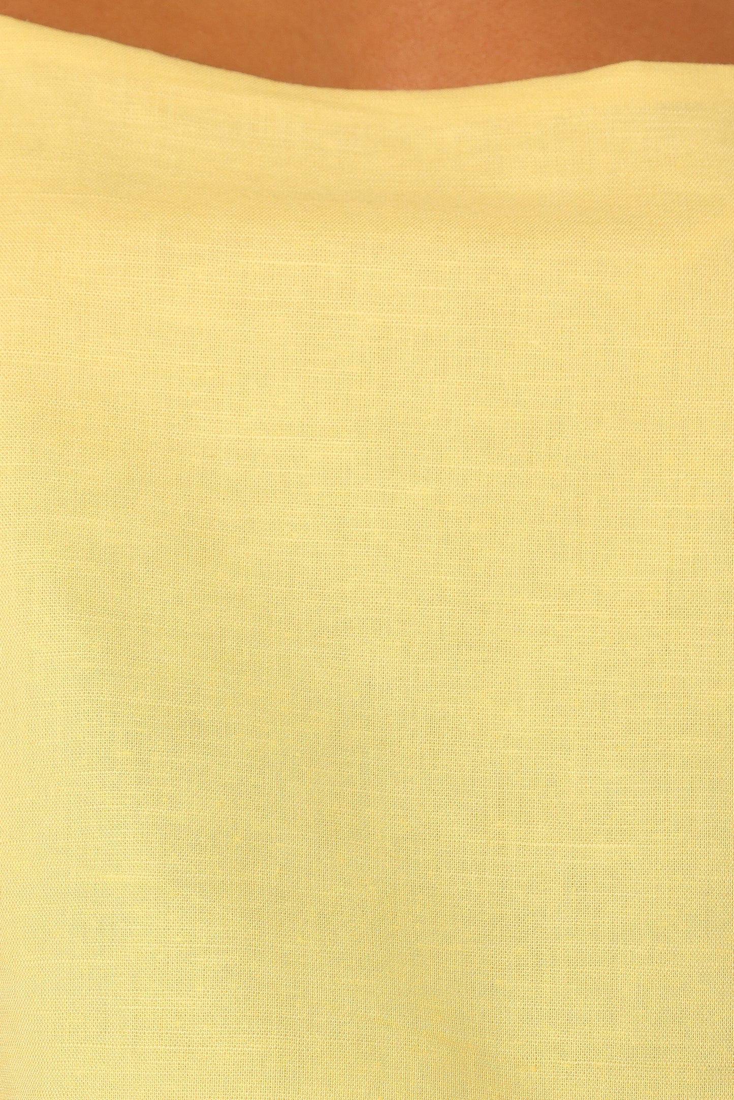 Devlin Top Butter Yellow