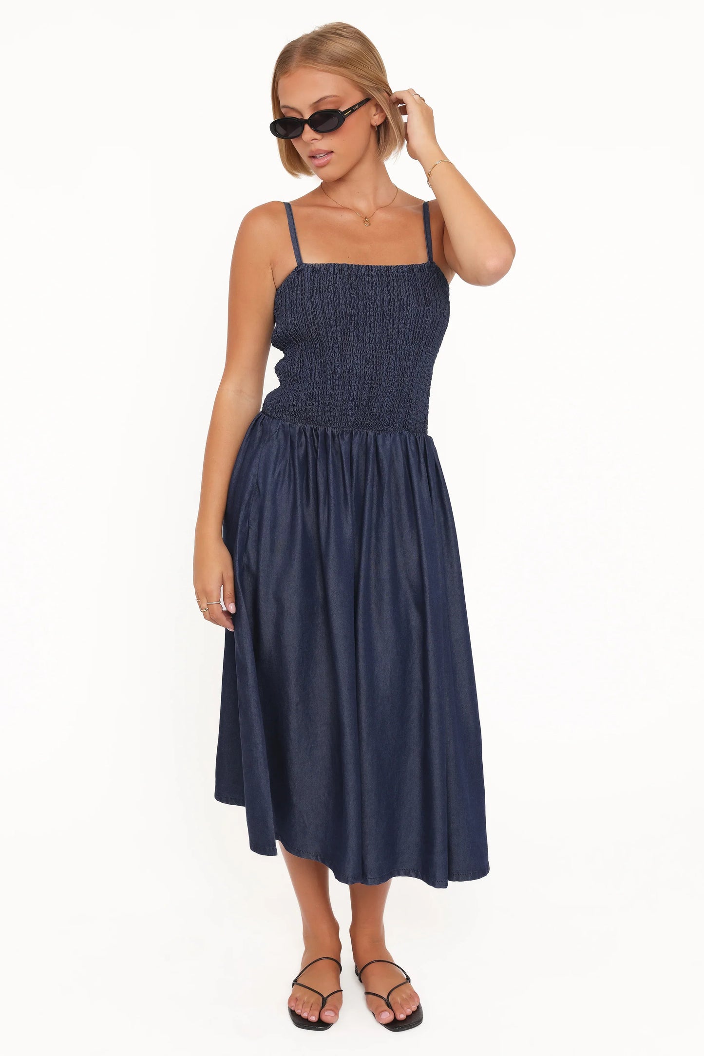 Arnika Midi Dress Blue
