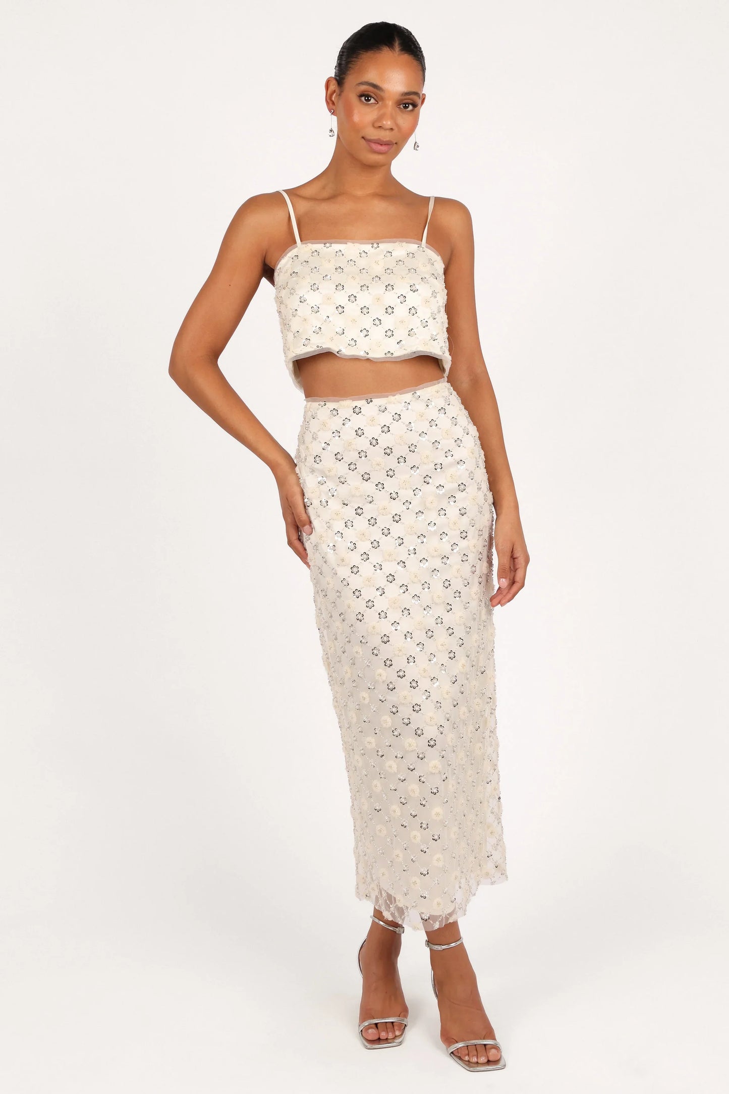 Bottega Two Piece Set Cream