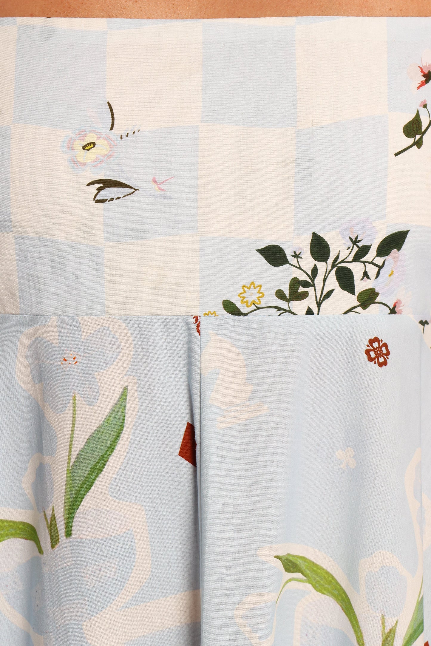 Emmeline Maxi Dress Blue Floral