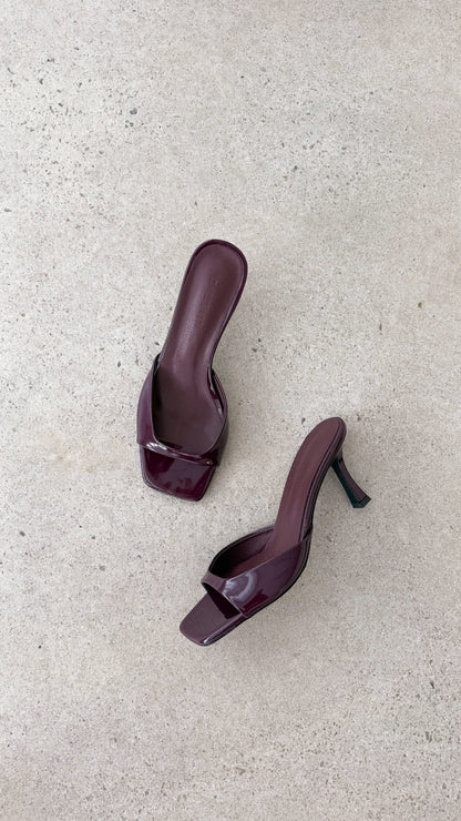 Joey Heel Mulberry Patent