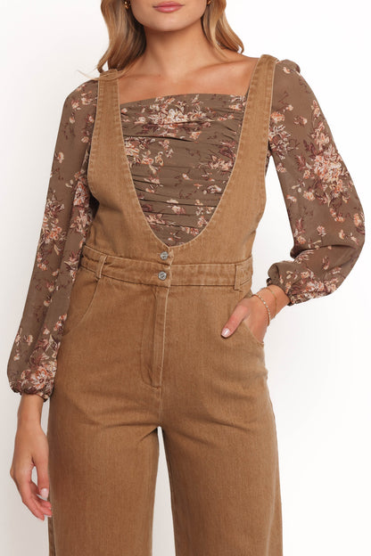 Vieve Jumpsuit Brown