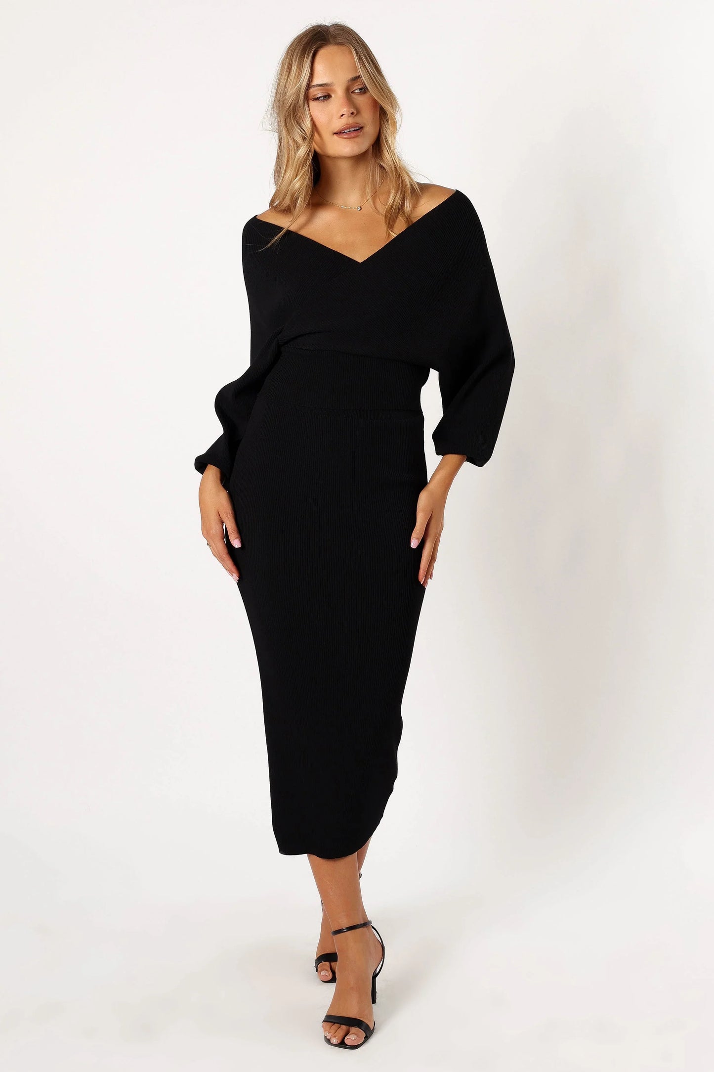 Sharnie Knitted Set Black