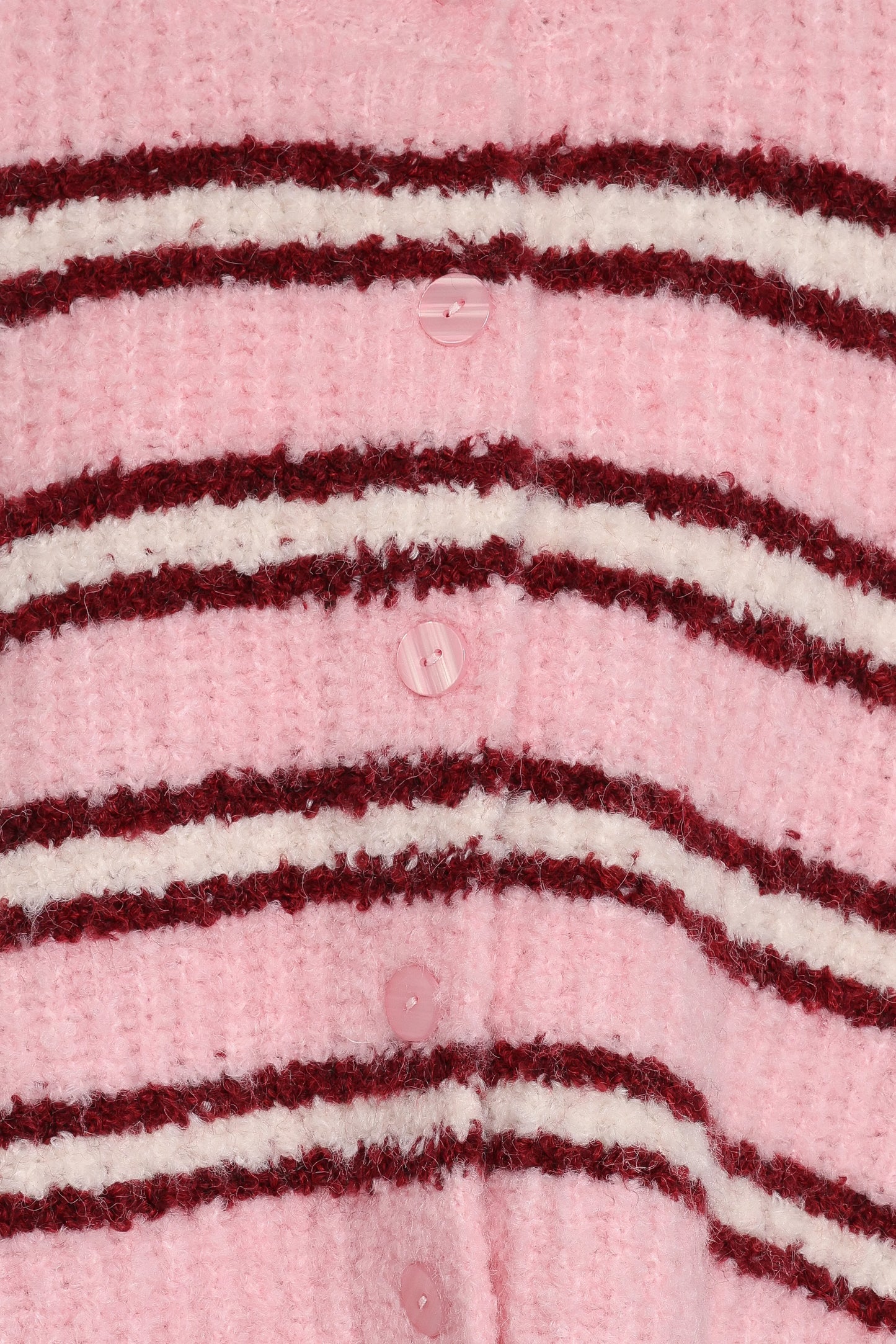Albertine Cardigan Pink Stripe